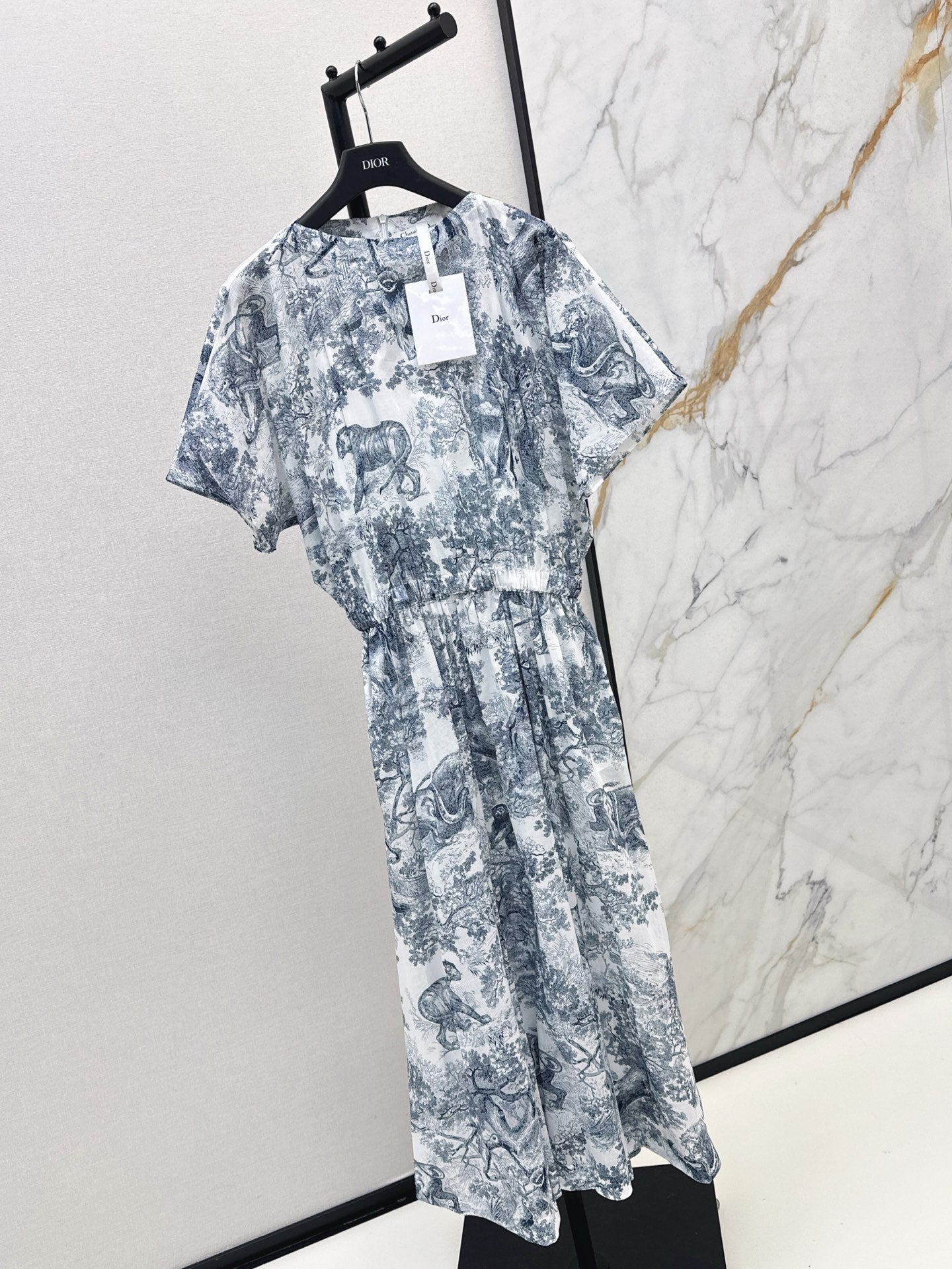 CD 25ss print dress