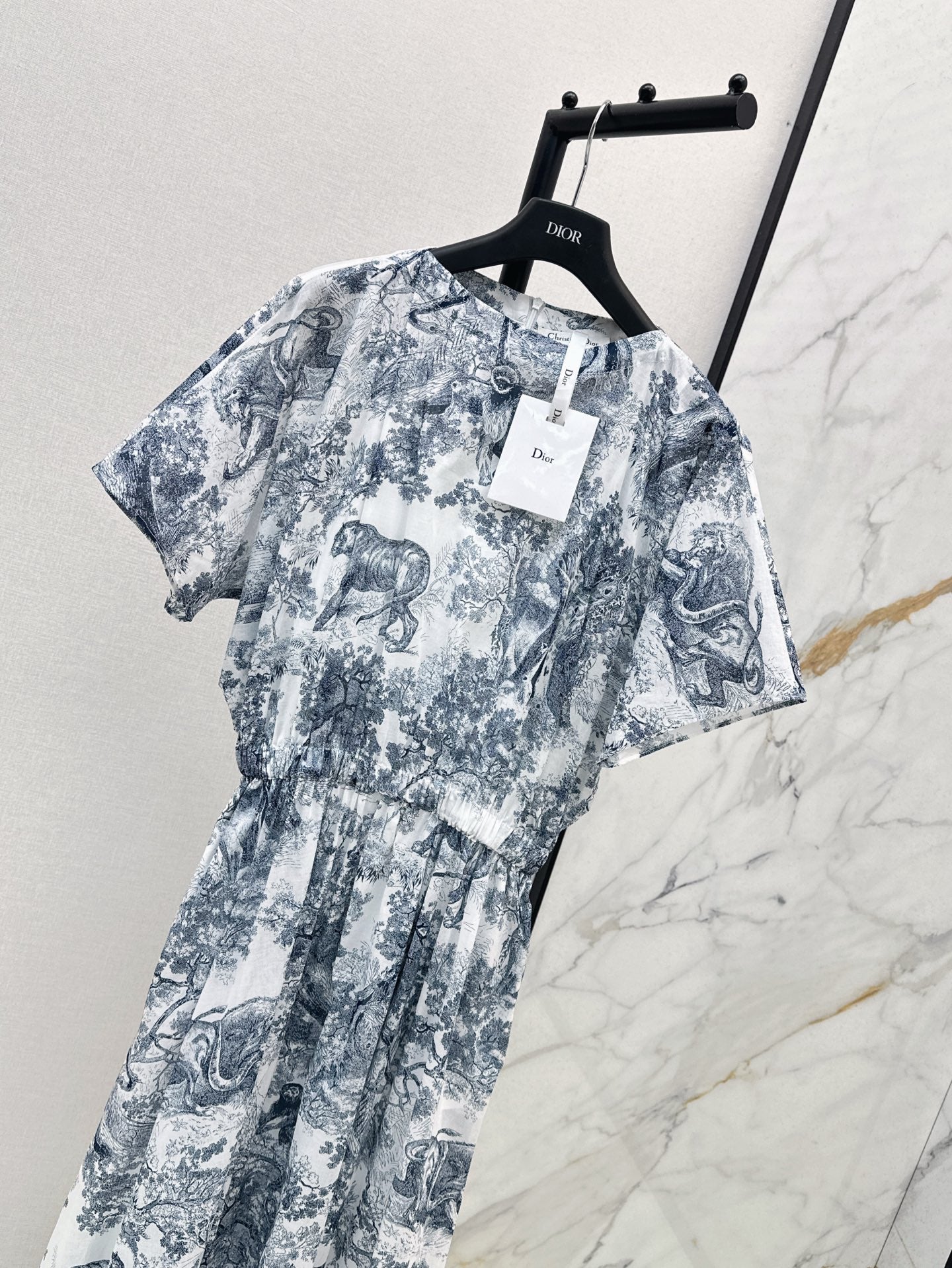 CD 25ss print dress