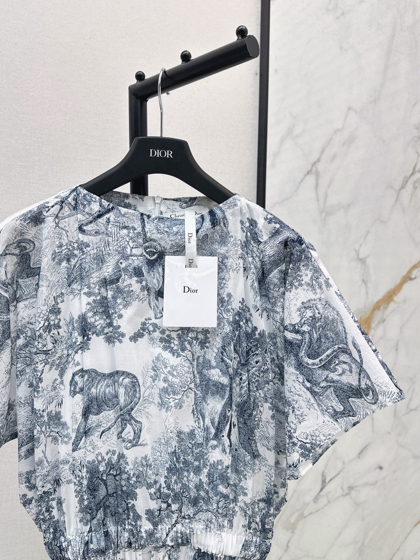 CD 25ss print dress