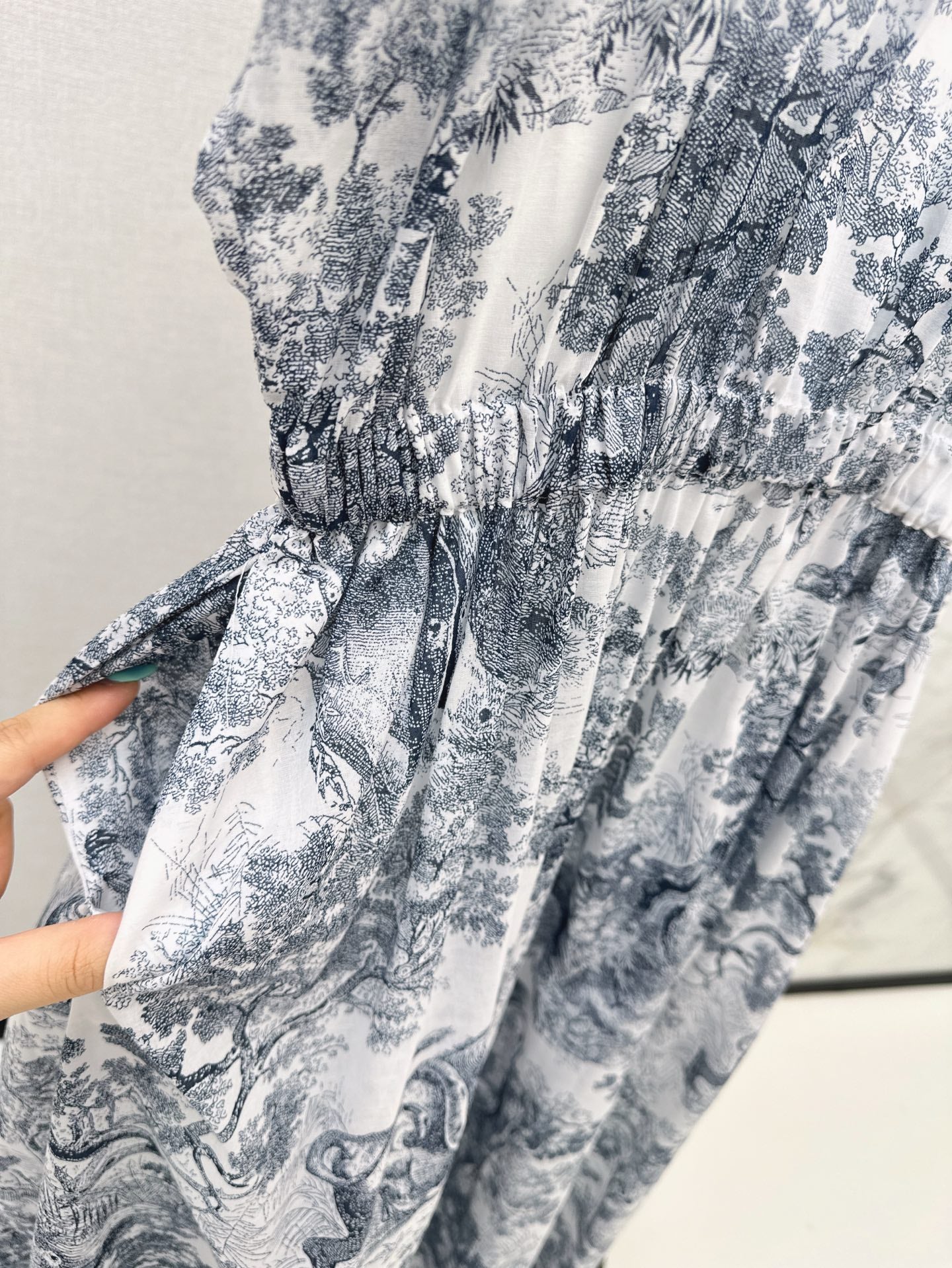 CD 25ss print dress