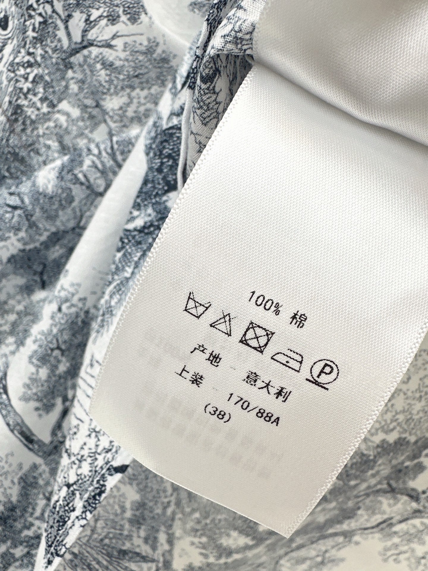 CD 25ss print dress