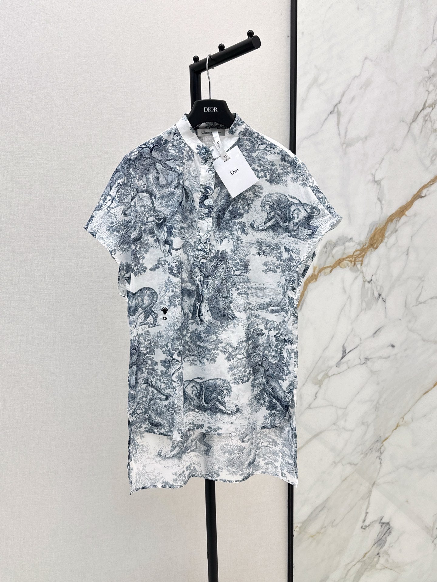 CD 25SS print dress