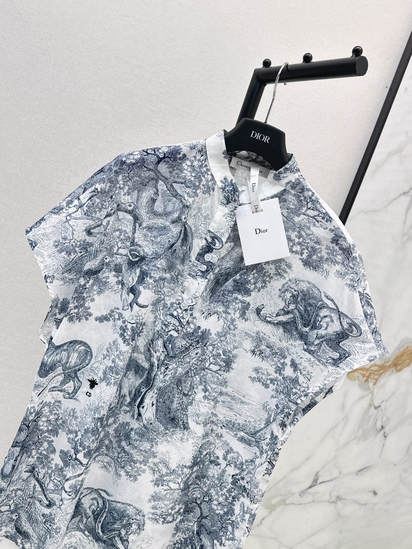CD 25SS print dress