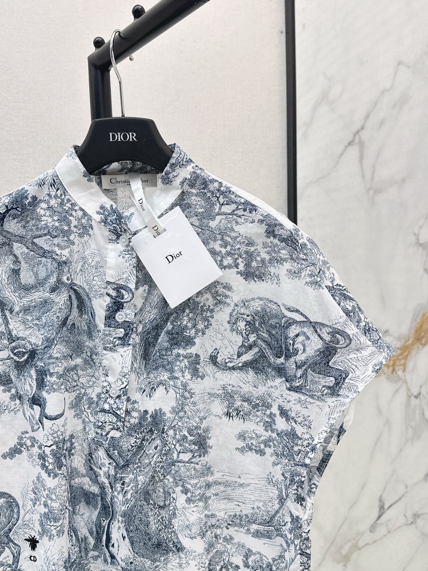 CD 25SS print dress