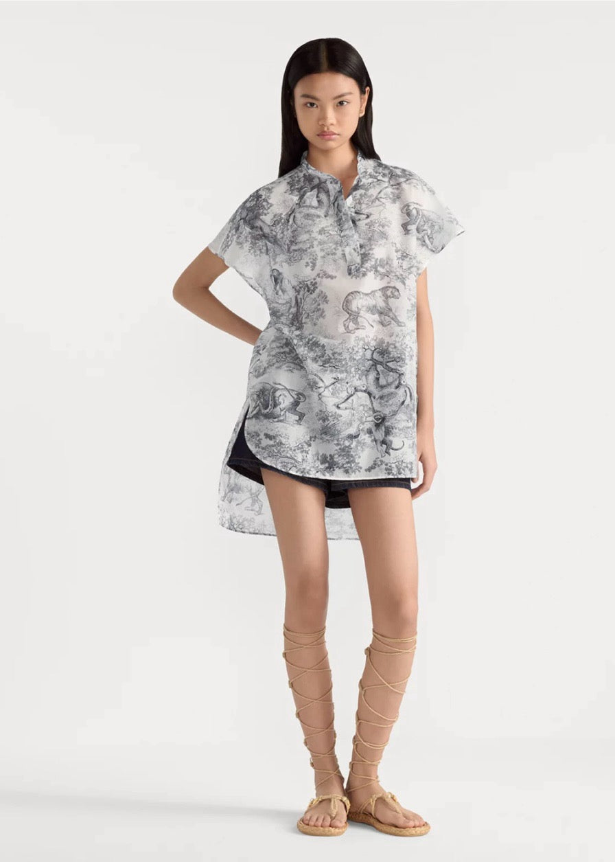 CD 25SS print dress