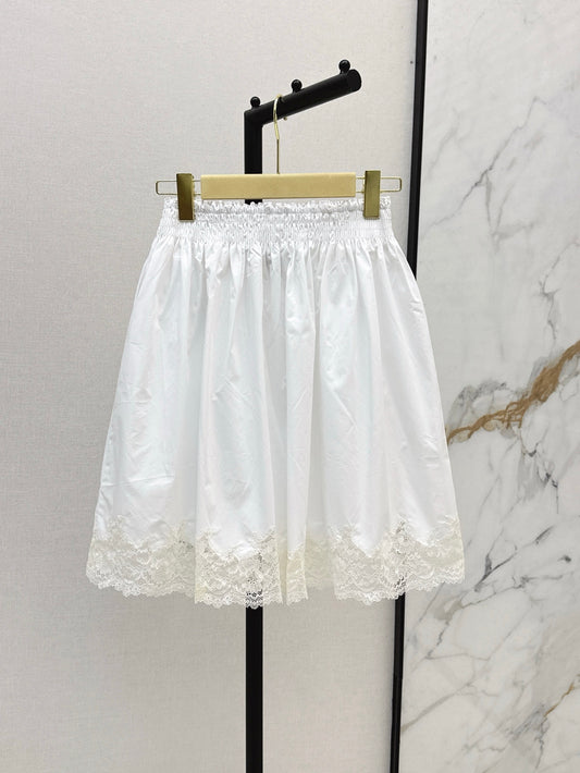 Miu 25ss lace skirt