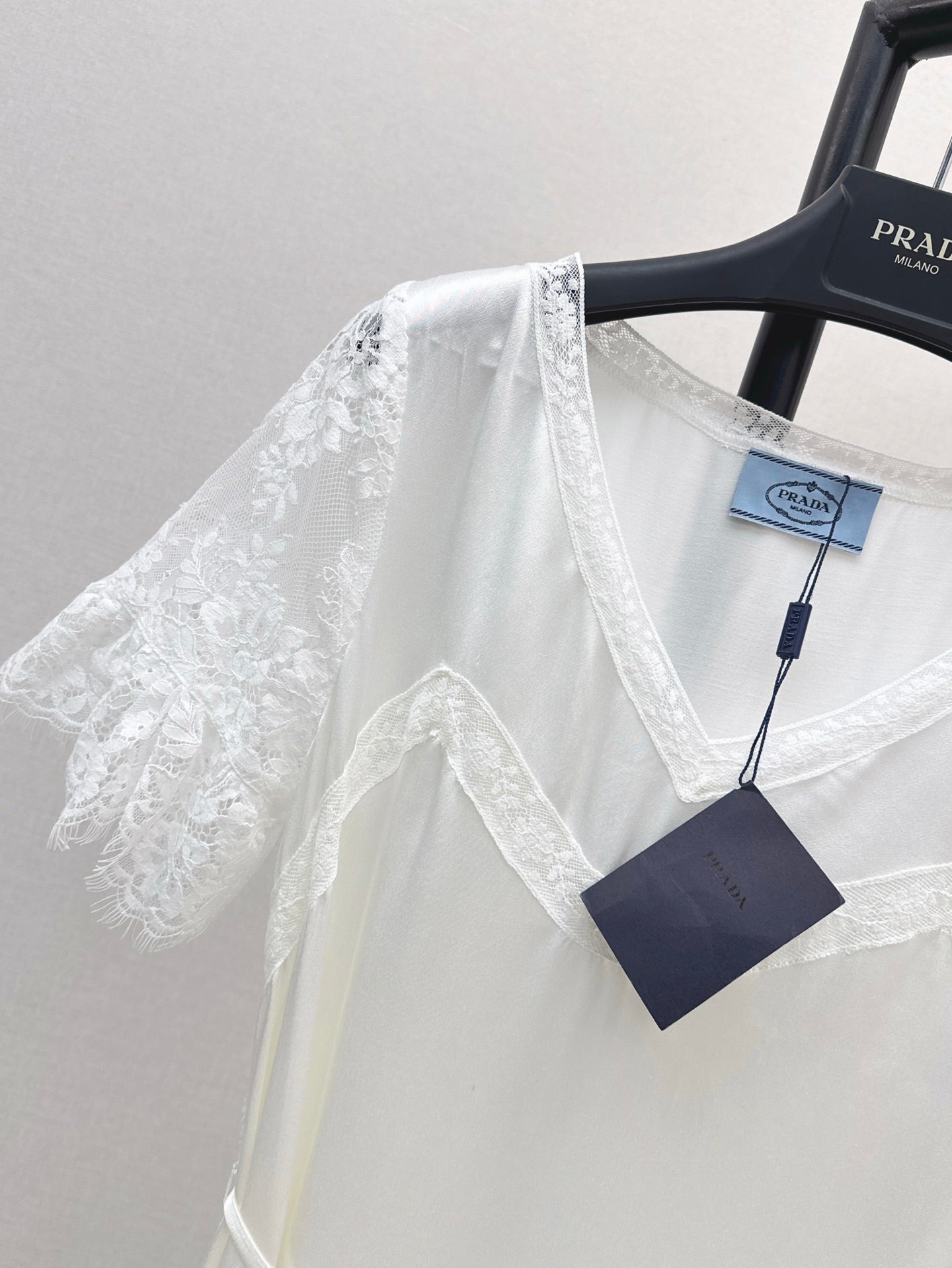 Pra 25ss satin lace dress