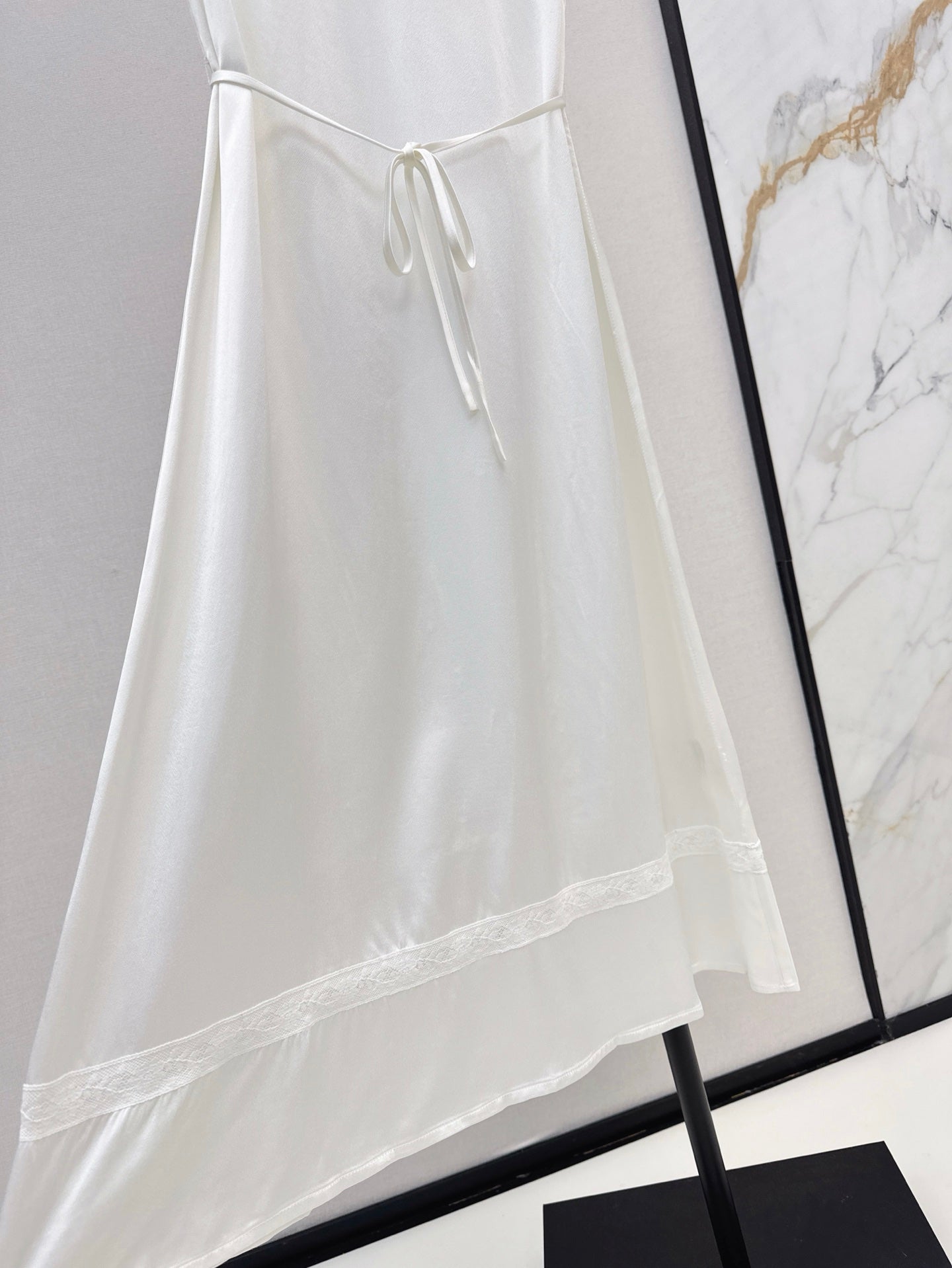 Pra 25ss satin lace dress
