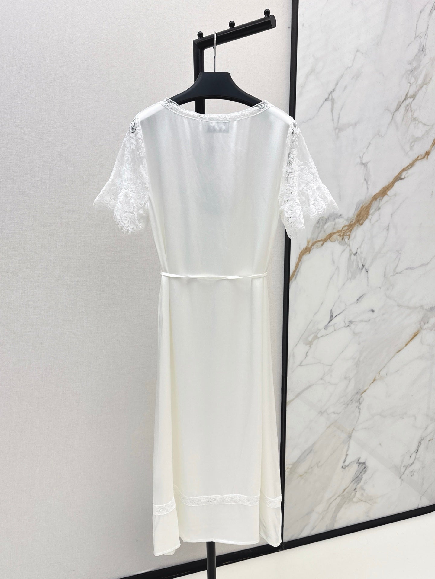 Pra 25ss satin lace dress
