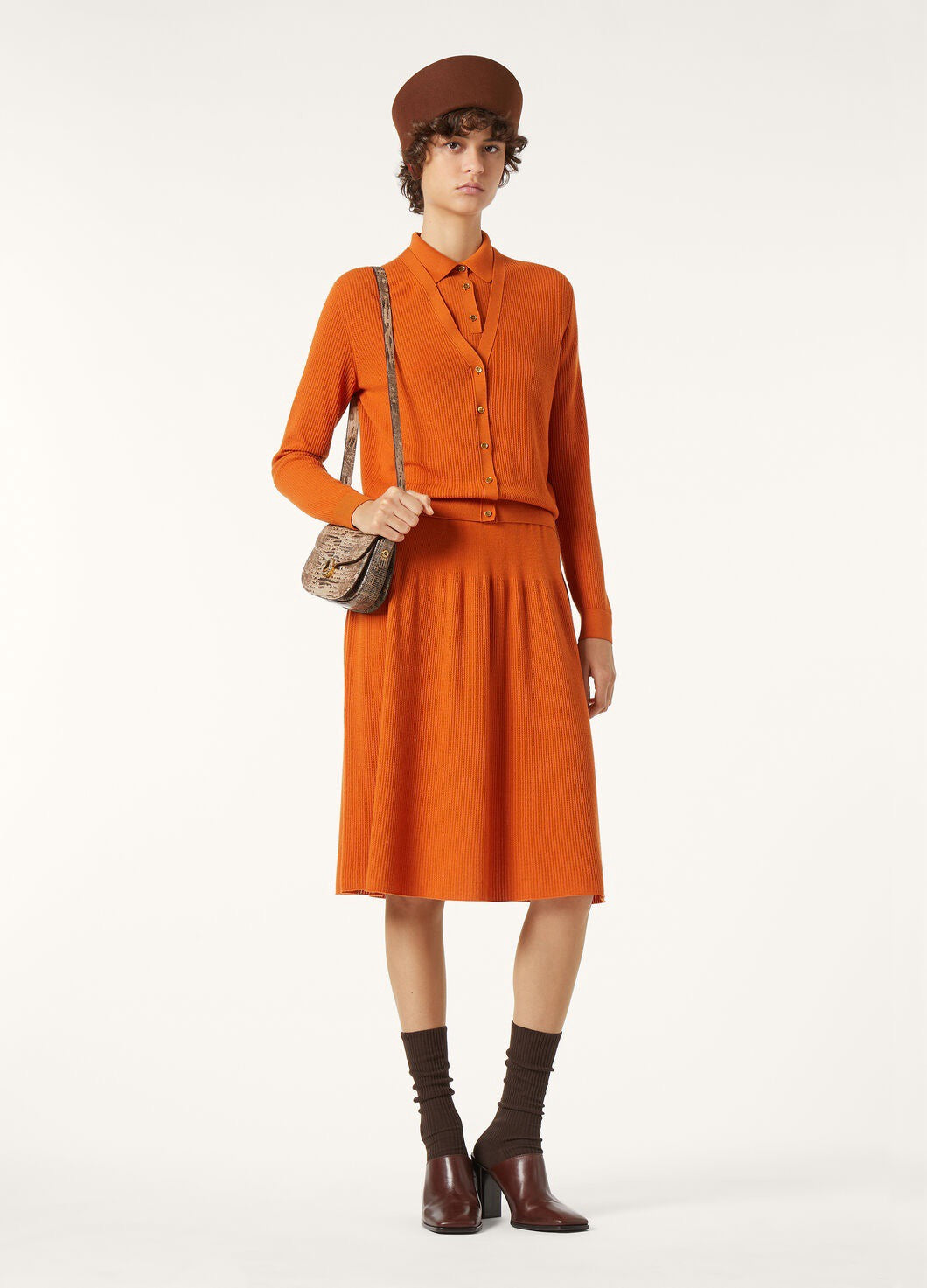 Loro 25ss knit skirt