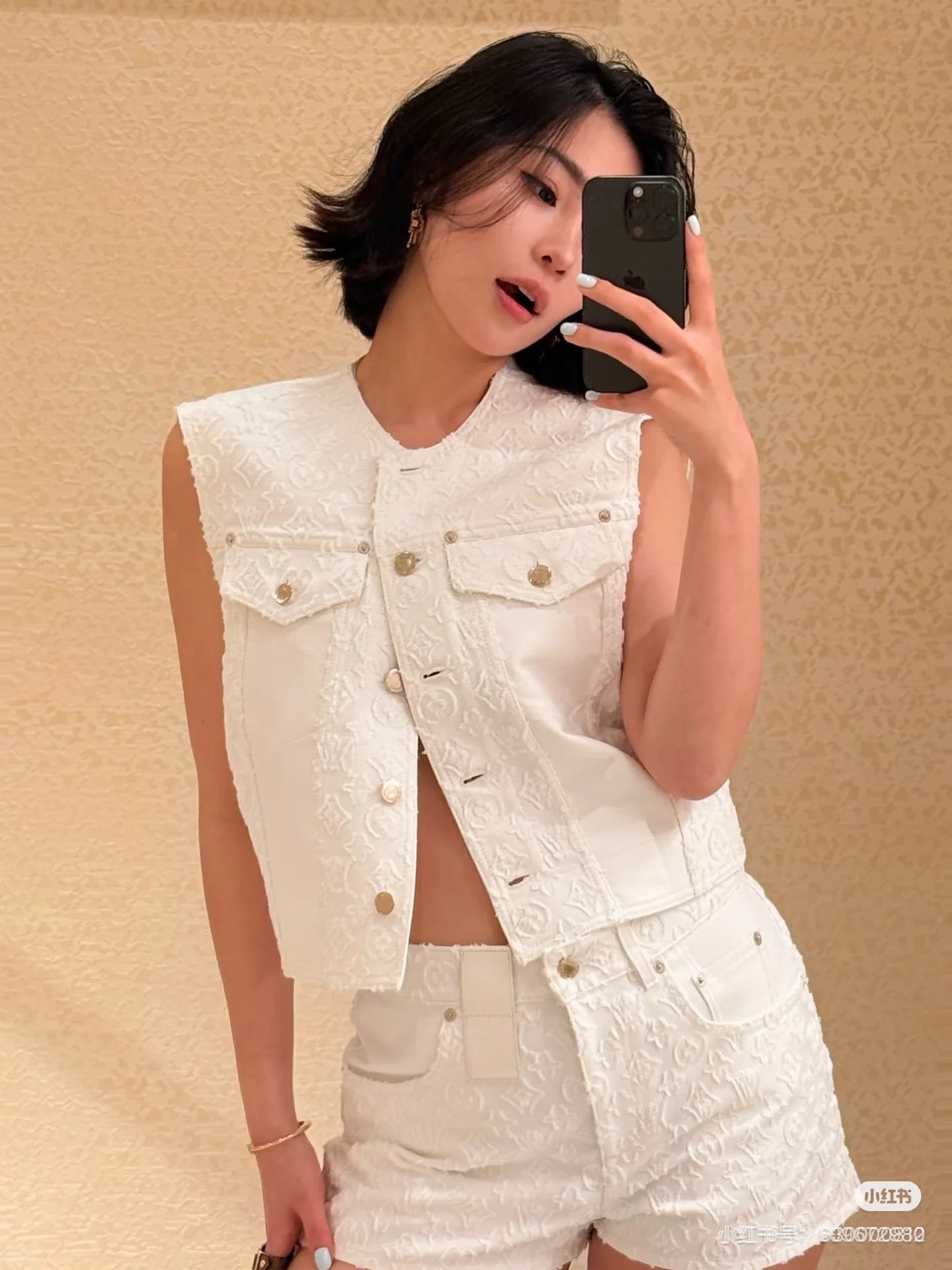 Louis 25ss jacquard vest