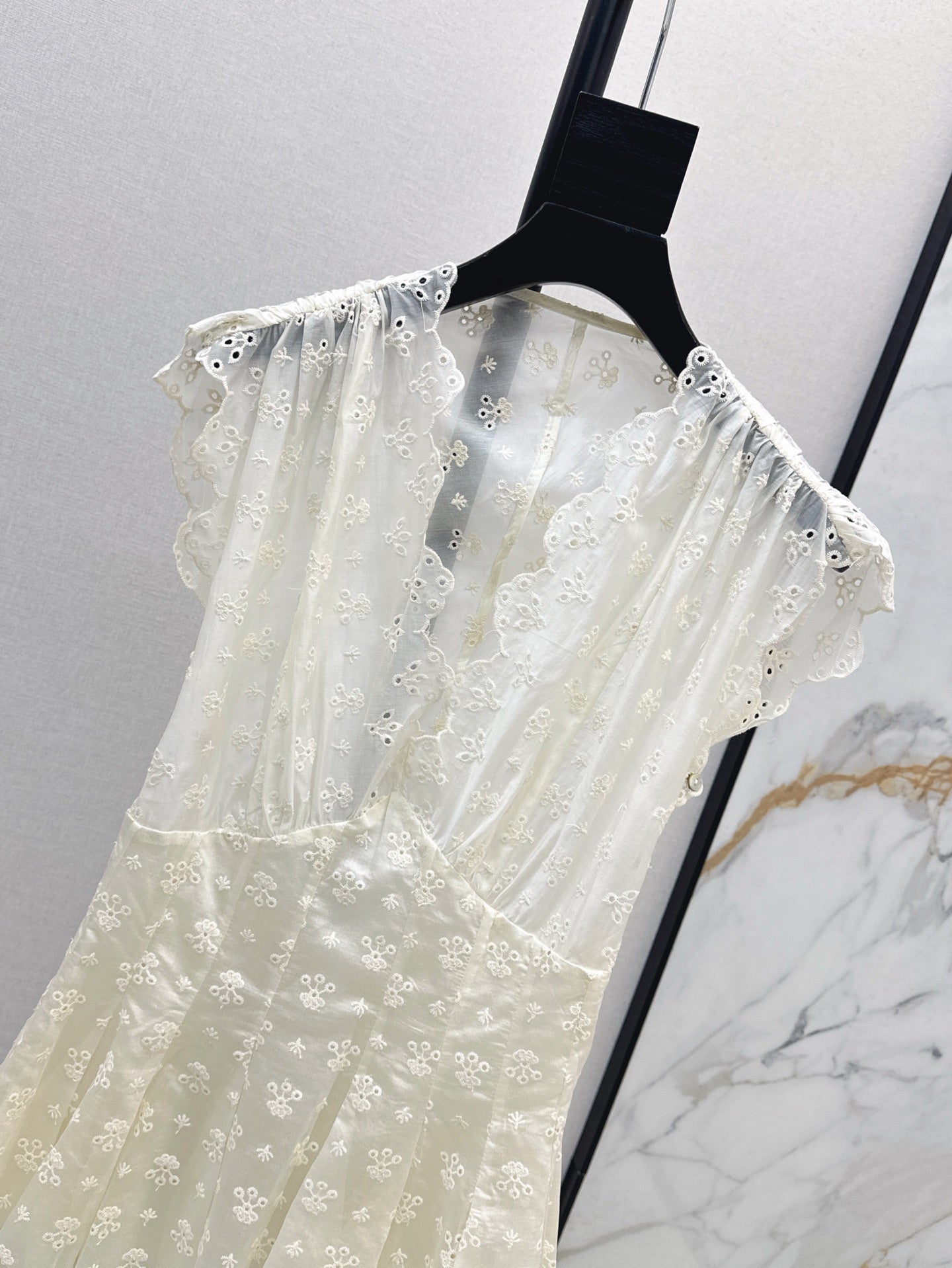 25ss embroidered dress
