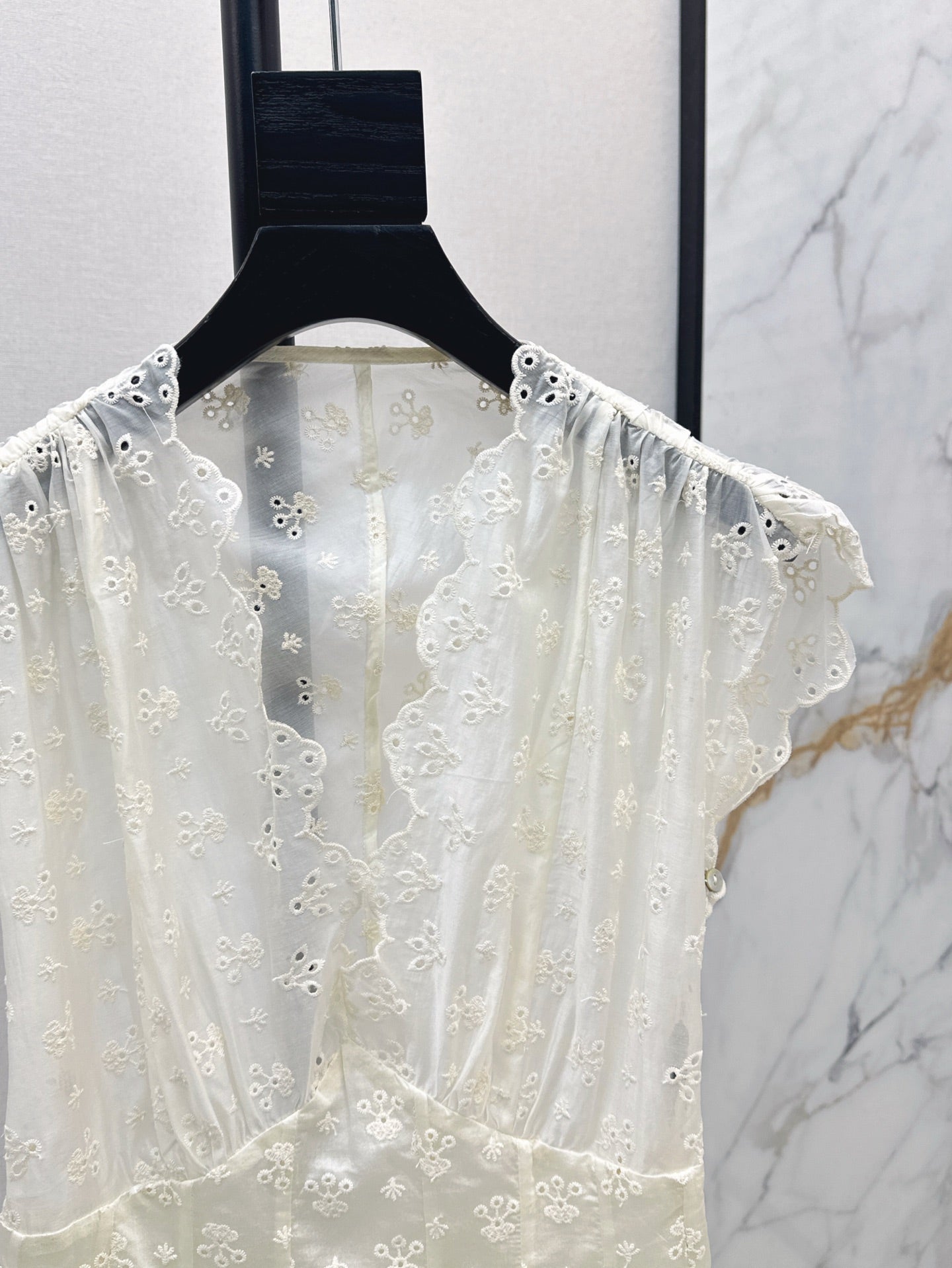 25ss embroidered dress