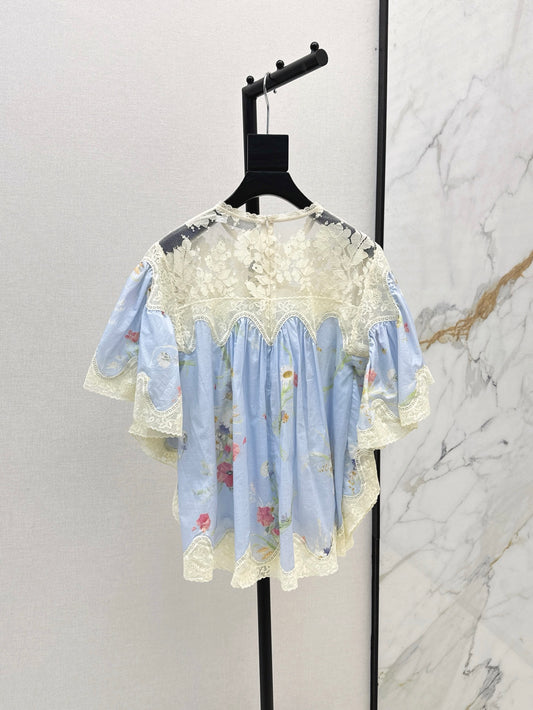 Zim 25ss lace shirt
