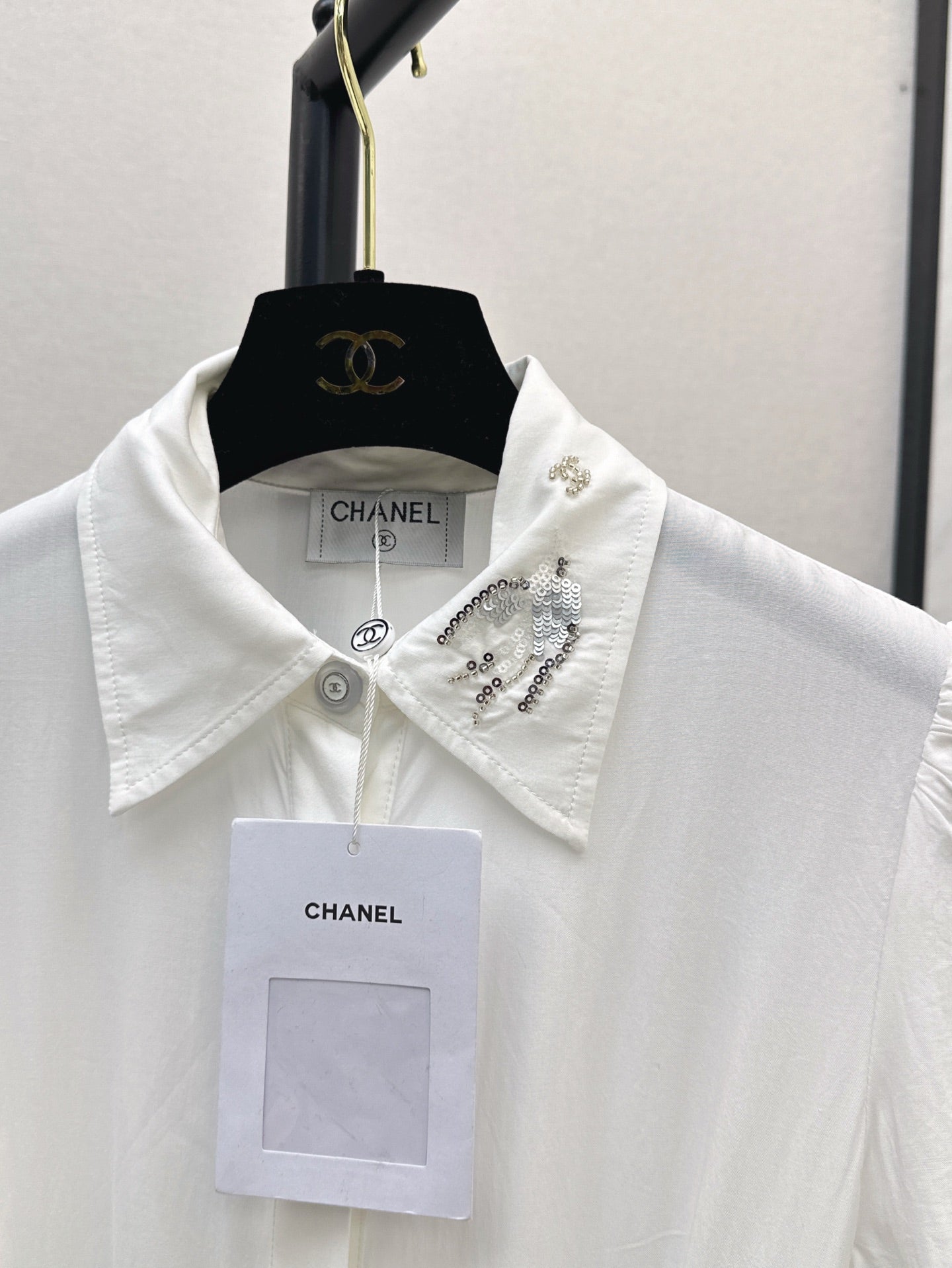 Chan 25ss embroidered dress