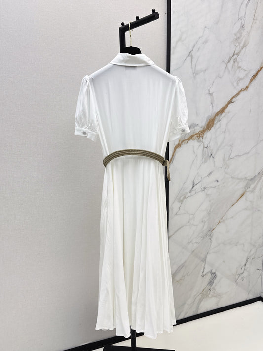 Chan 25ss embroidered dress