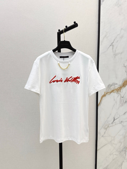 Loui 25ss embroidered t-shirt