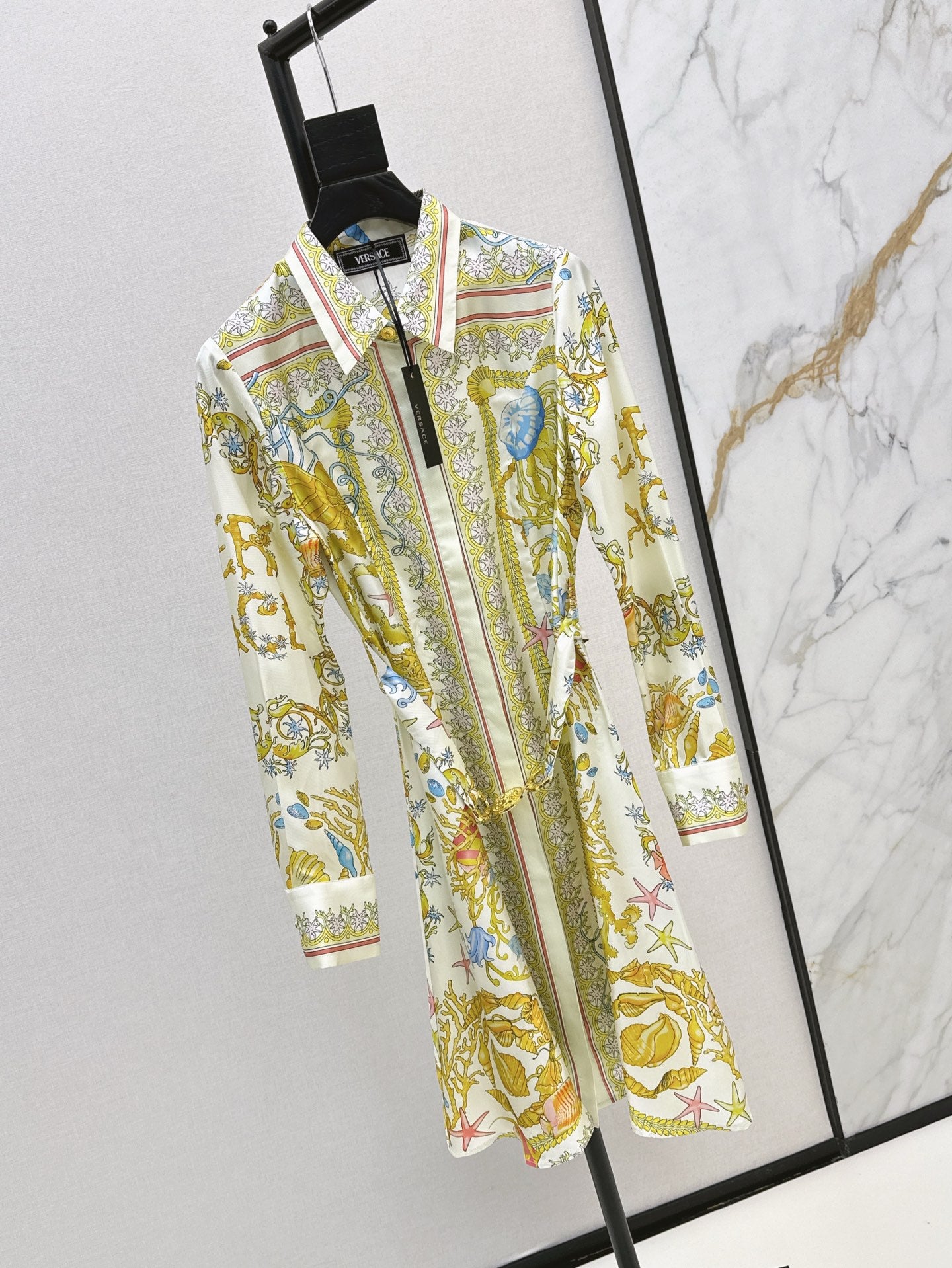 Vers 25ss Silk dress