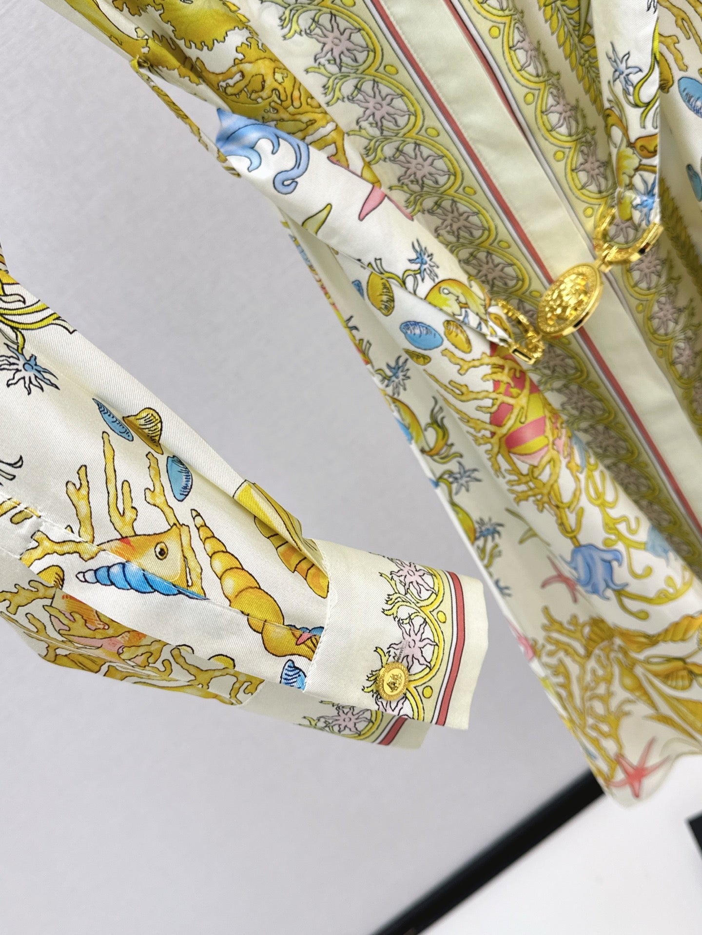 Vers 25ss Silk dress