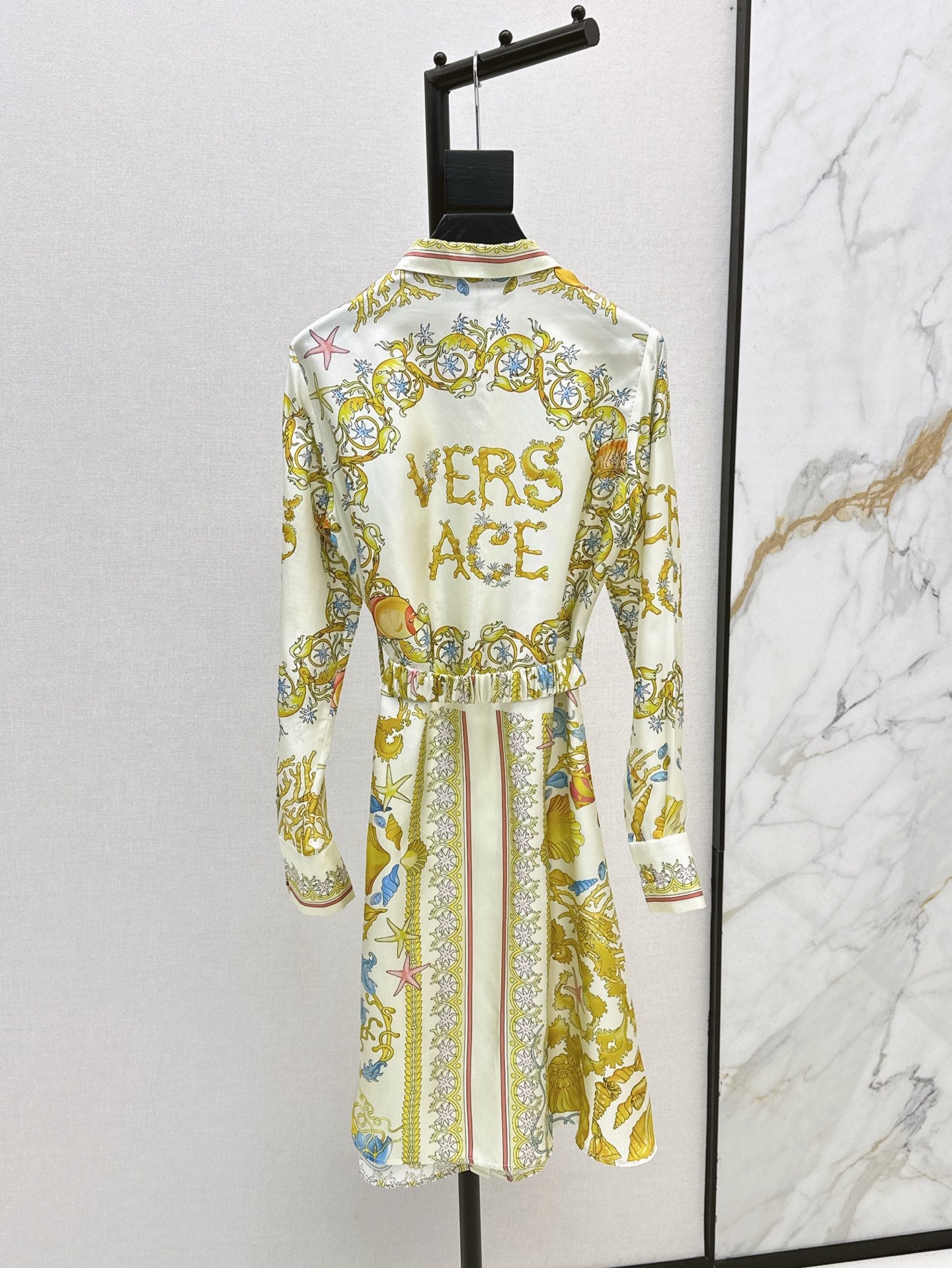 Vers 25ss Silk dress