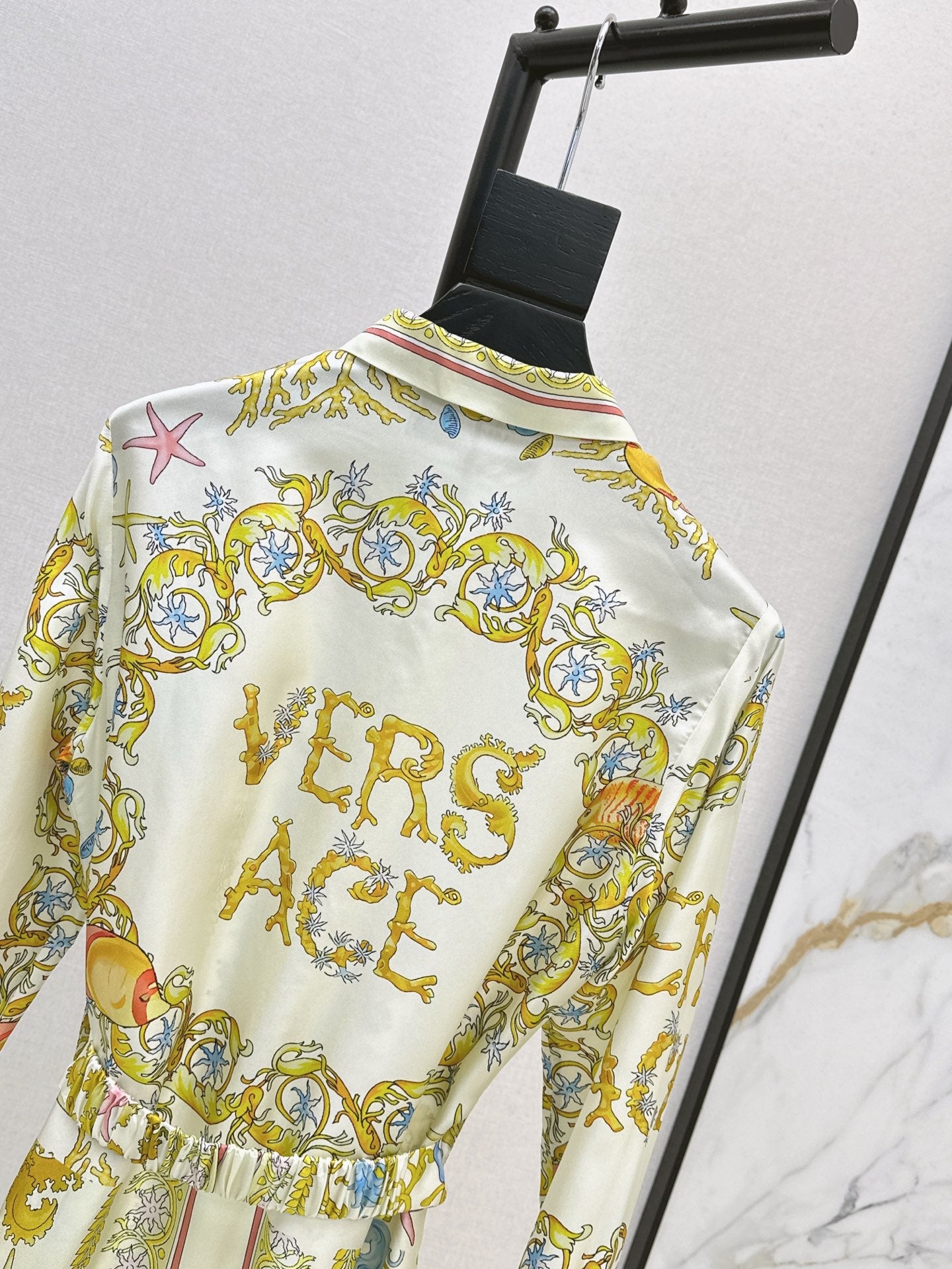 Vers 25ss Silk dress