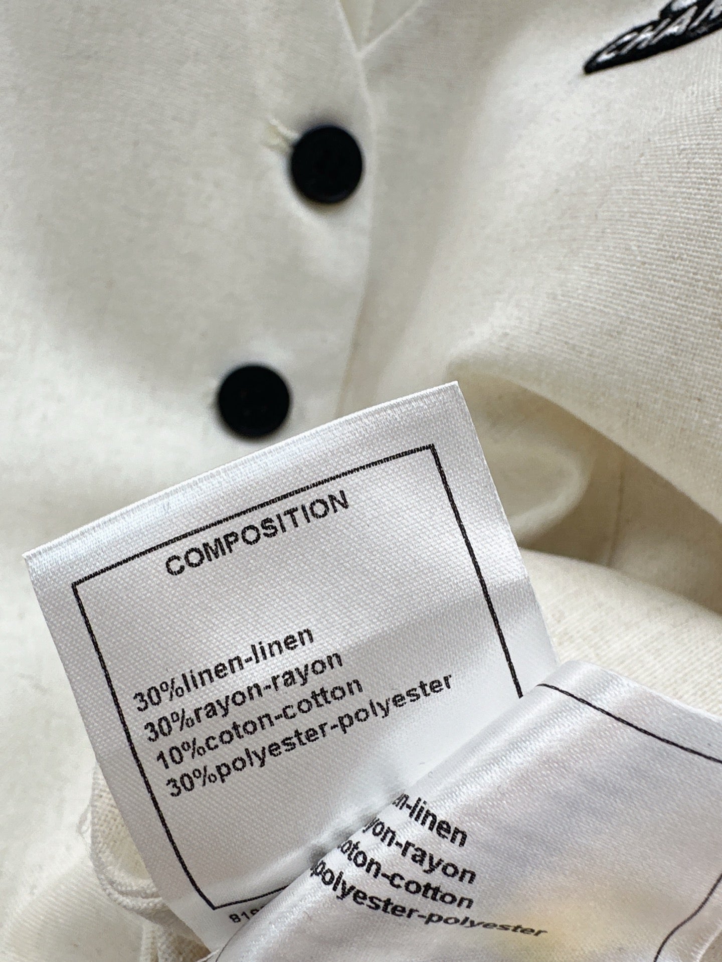 Chan 25ss vest short set
