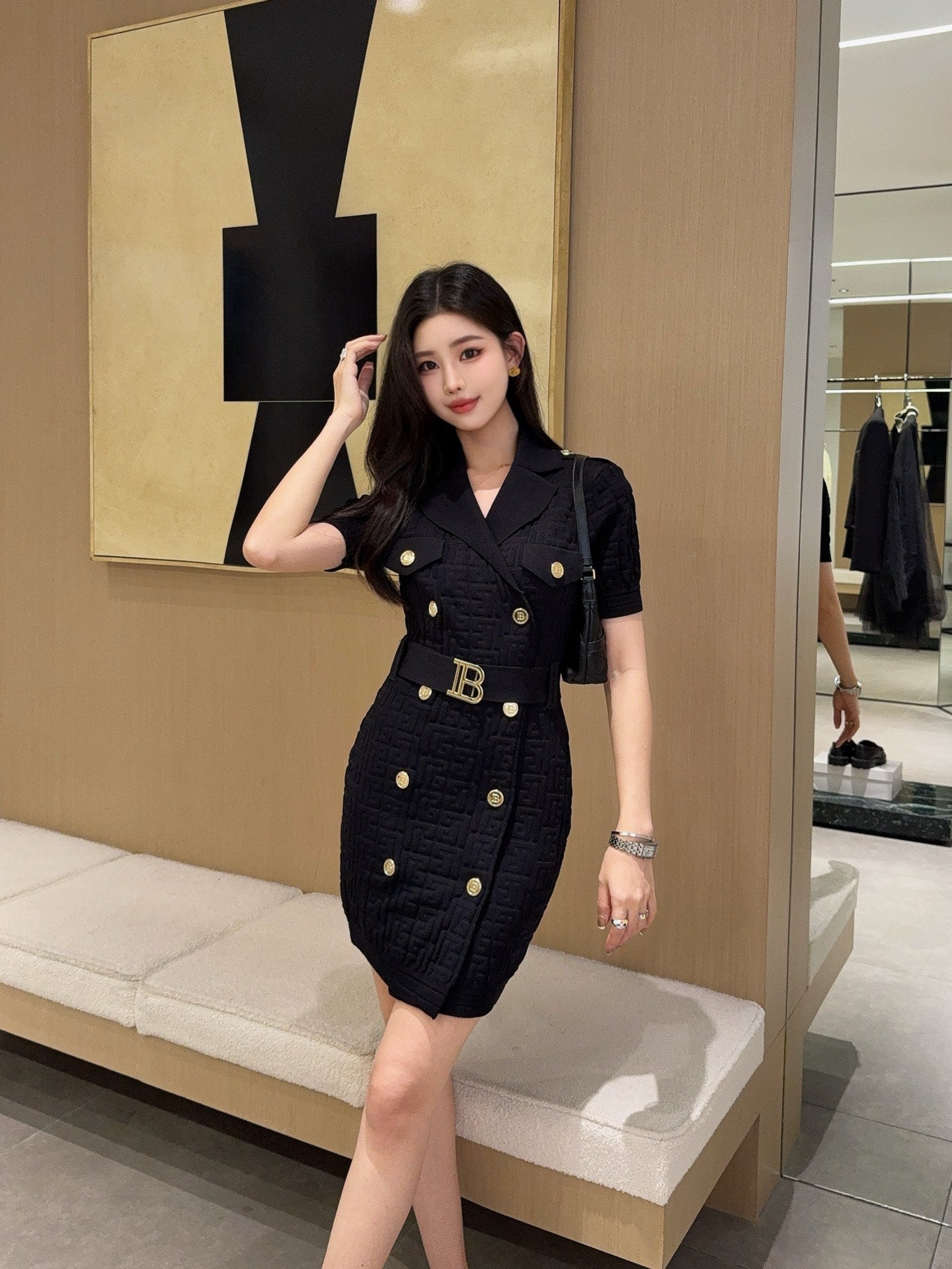 Bal 25ss coat dress