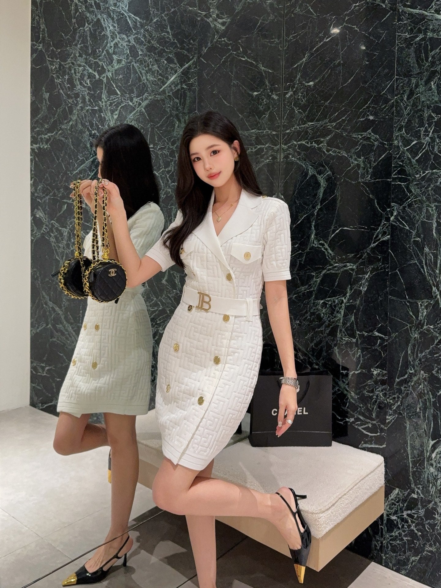 Bal 25ss coat dress