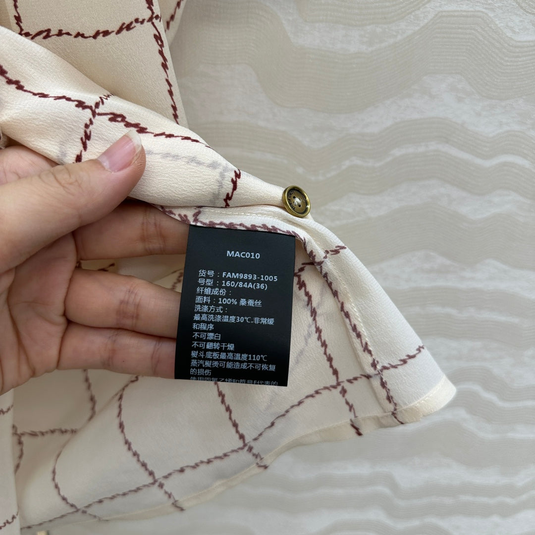 Loro 25ss silk shirt