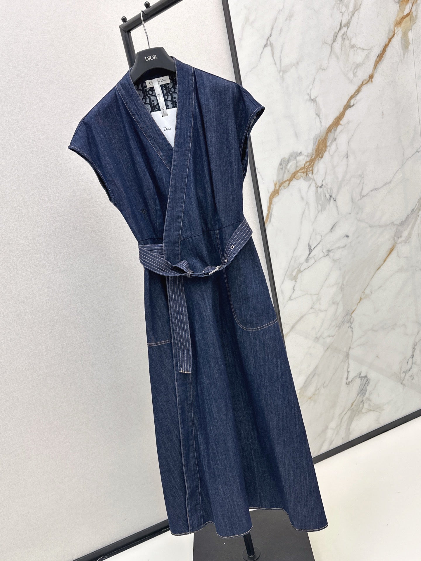 CD 25ss denim dress