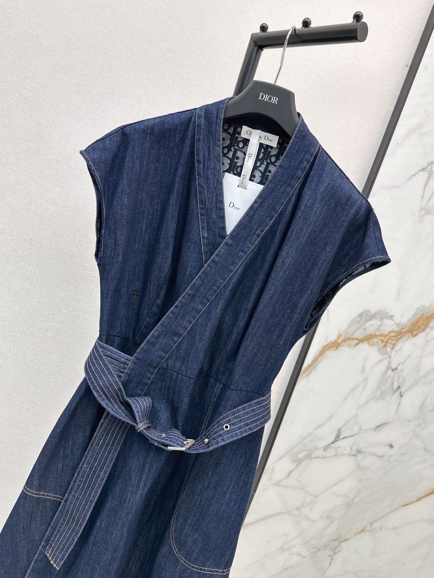 CD 25ss denim dress