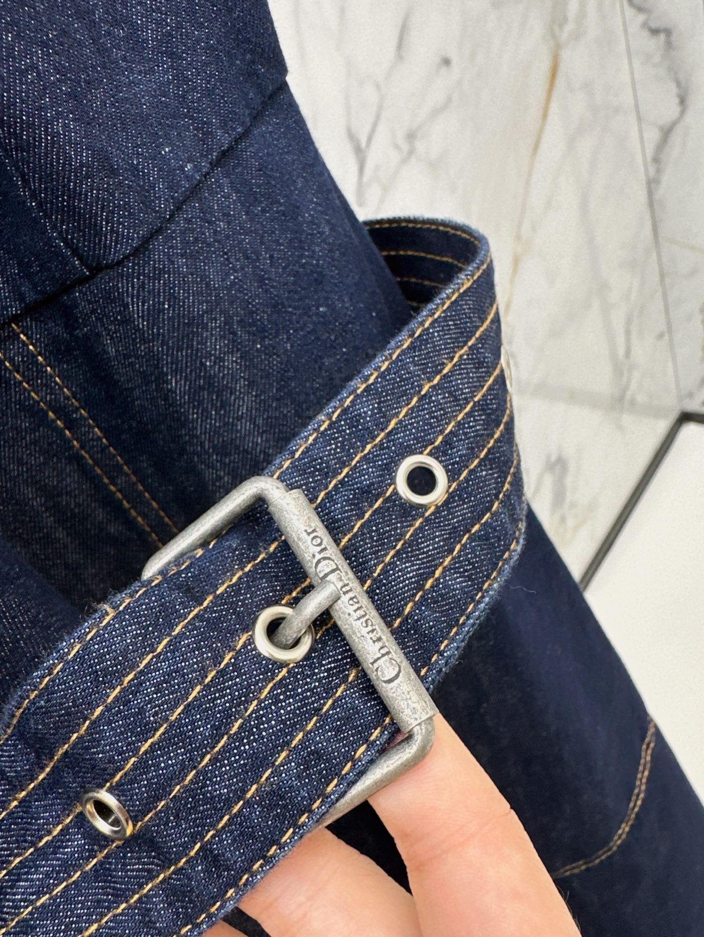 CD 25ss denim dress