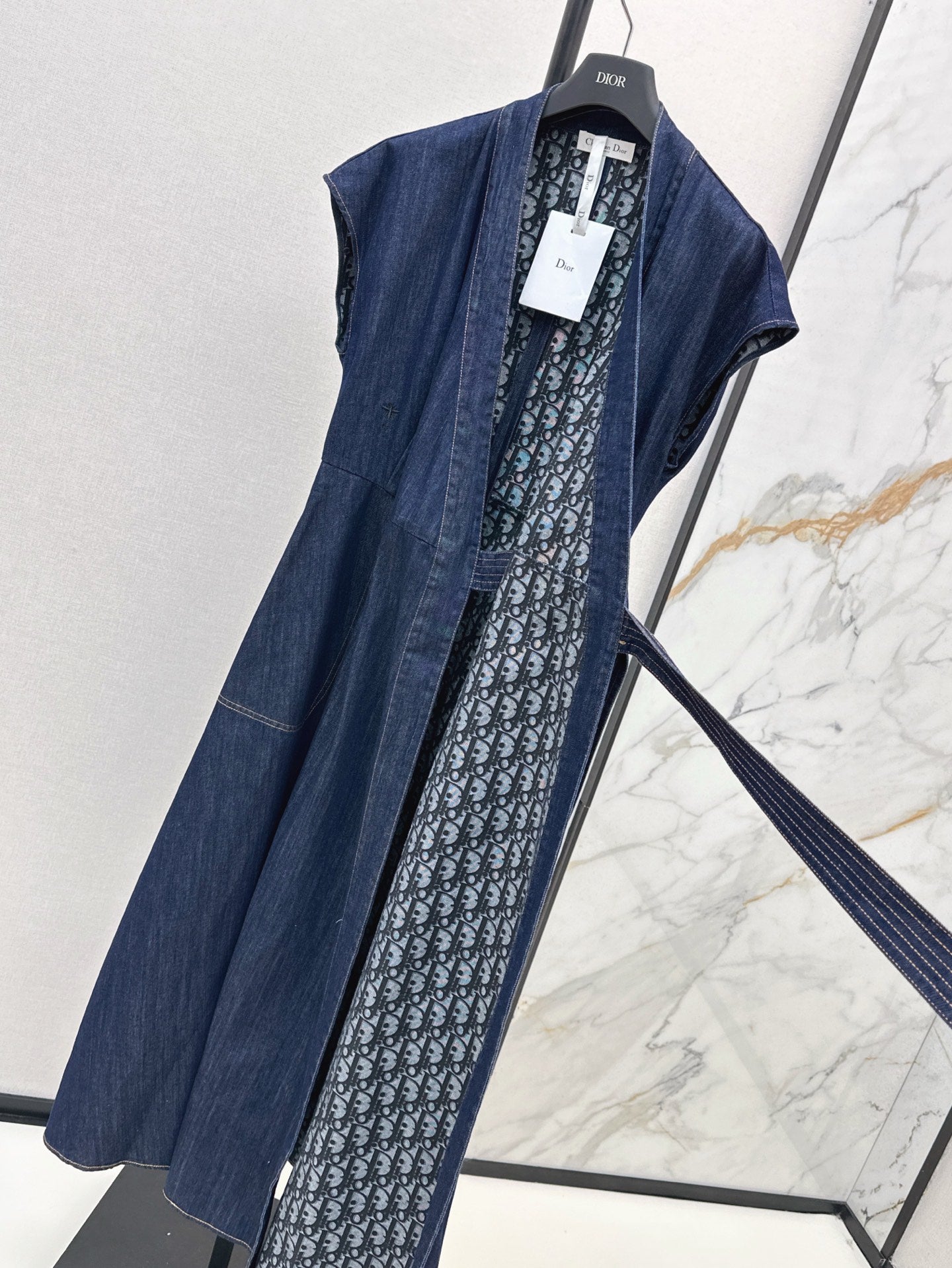 CD 25ss denim dress