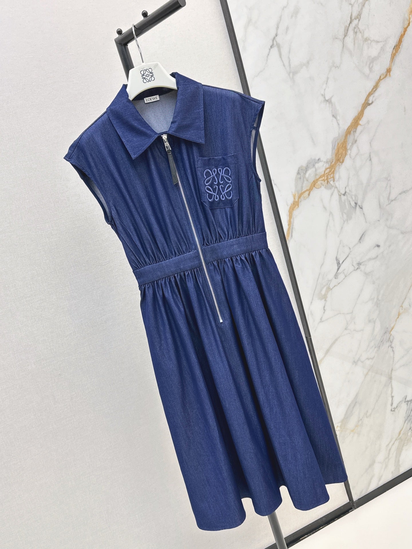 Loe 25ss denim dress