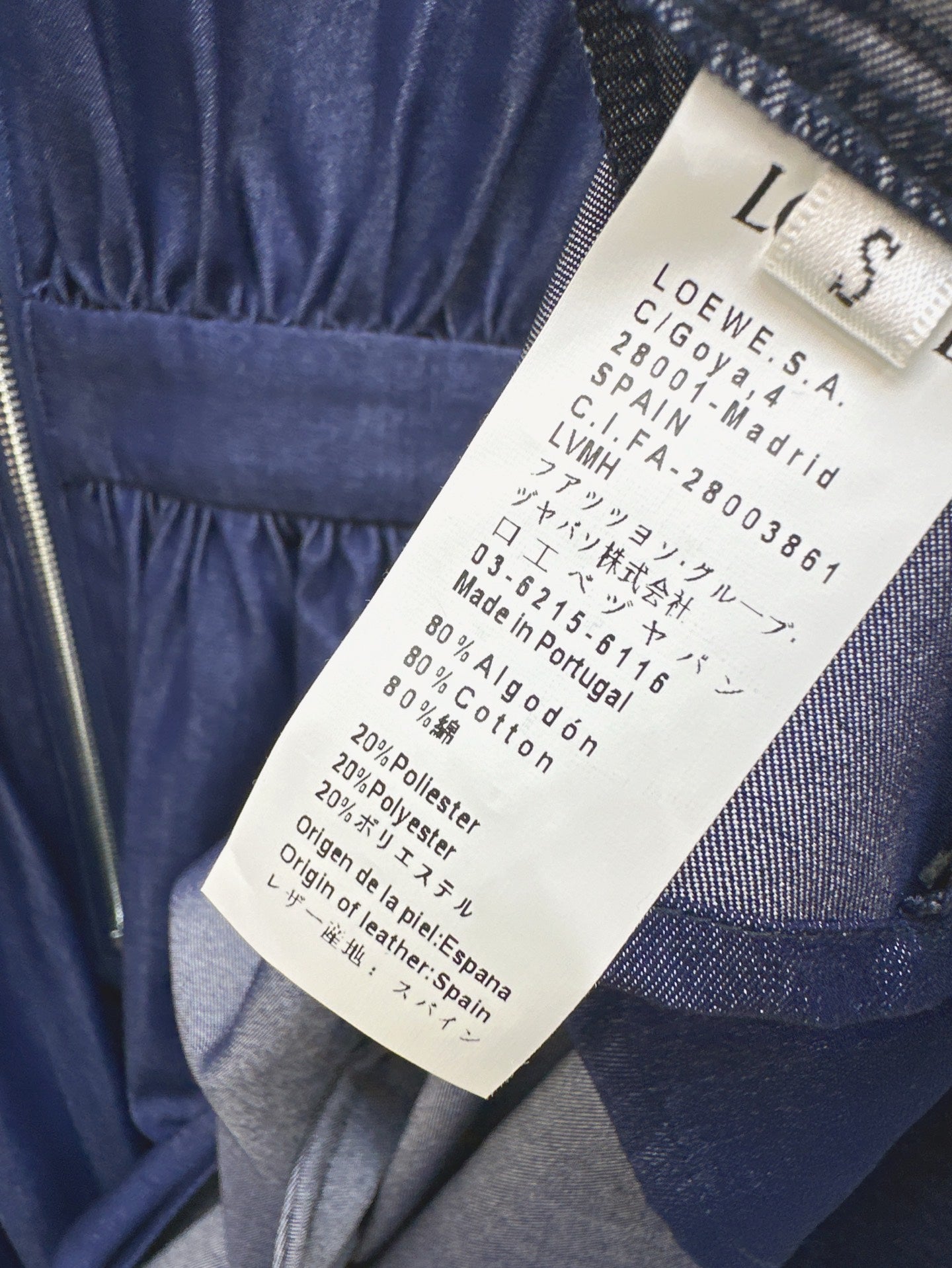 Loe 25ss denim dress