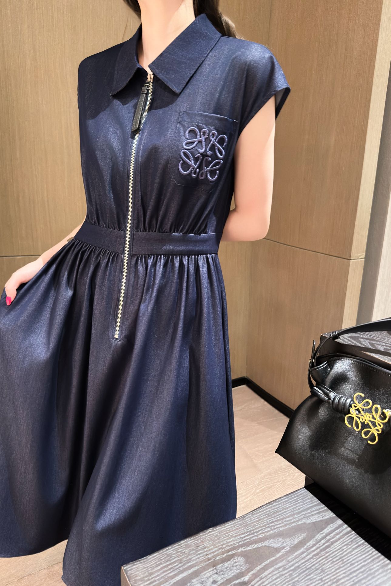 Loe 25ss denim dress