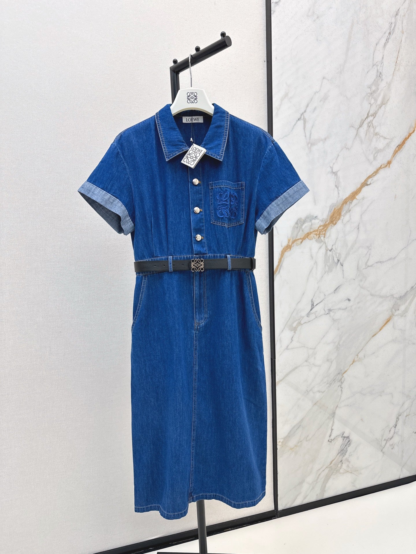 Loe 25ss denim dress