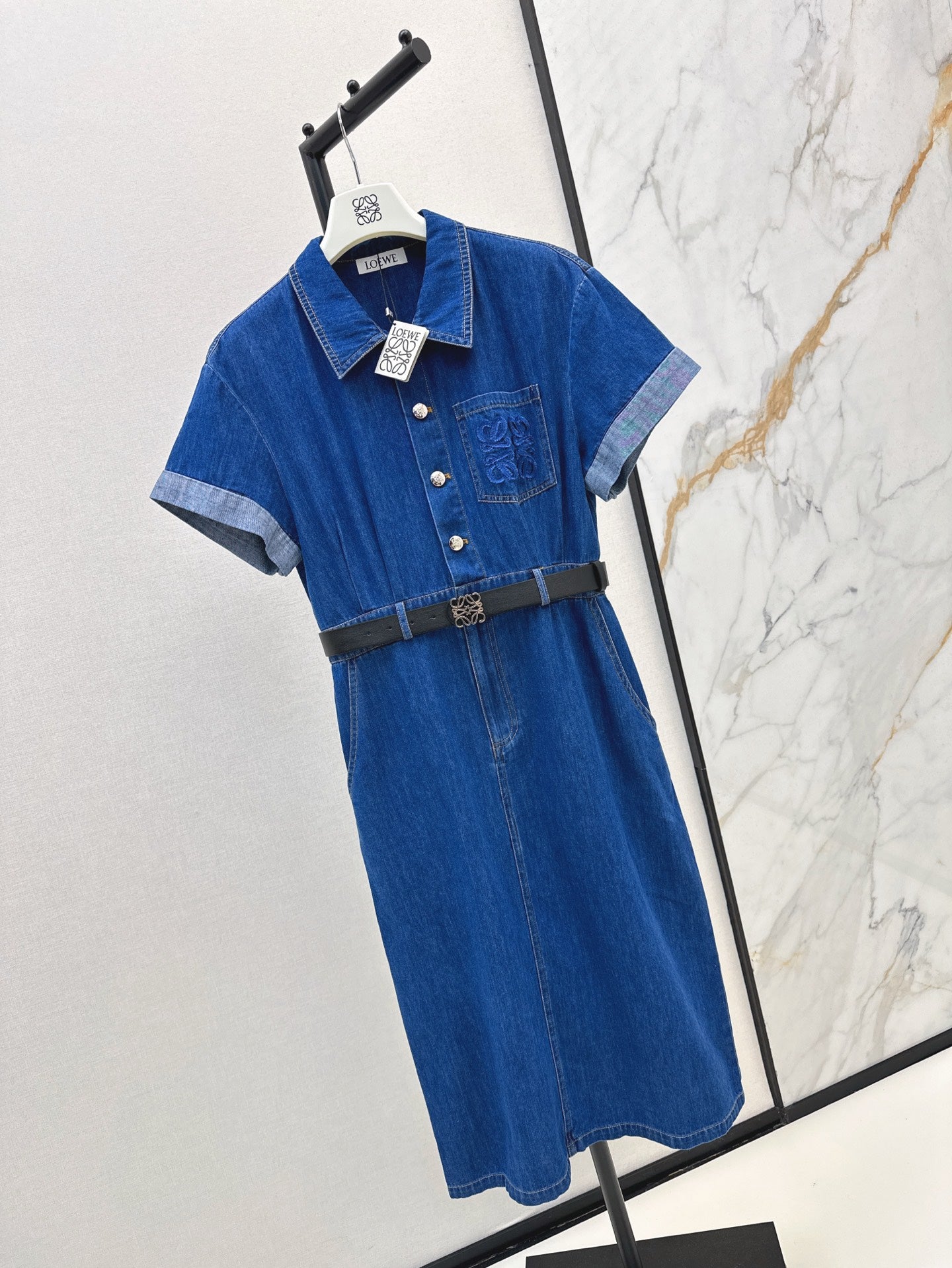 Loe 25ss denim dress