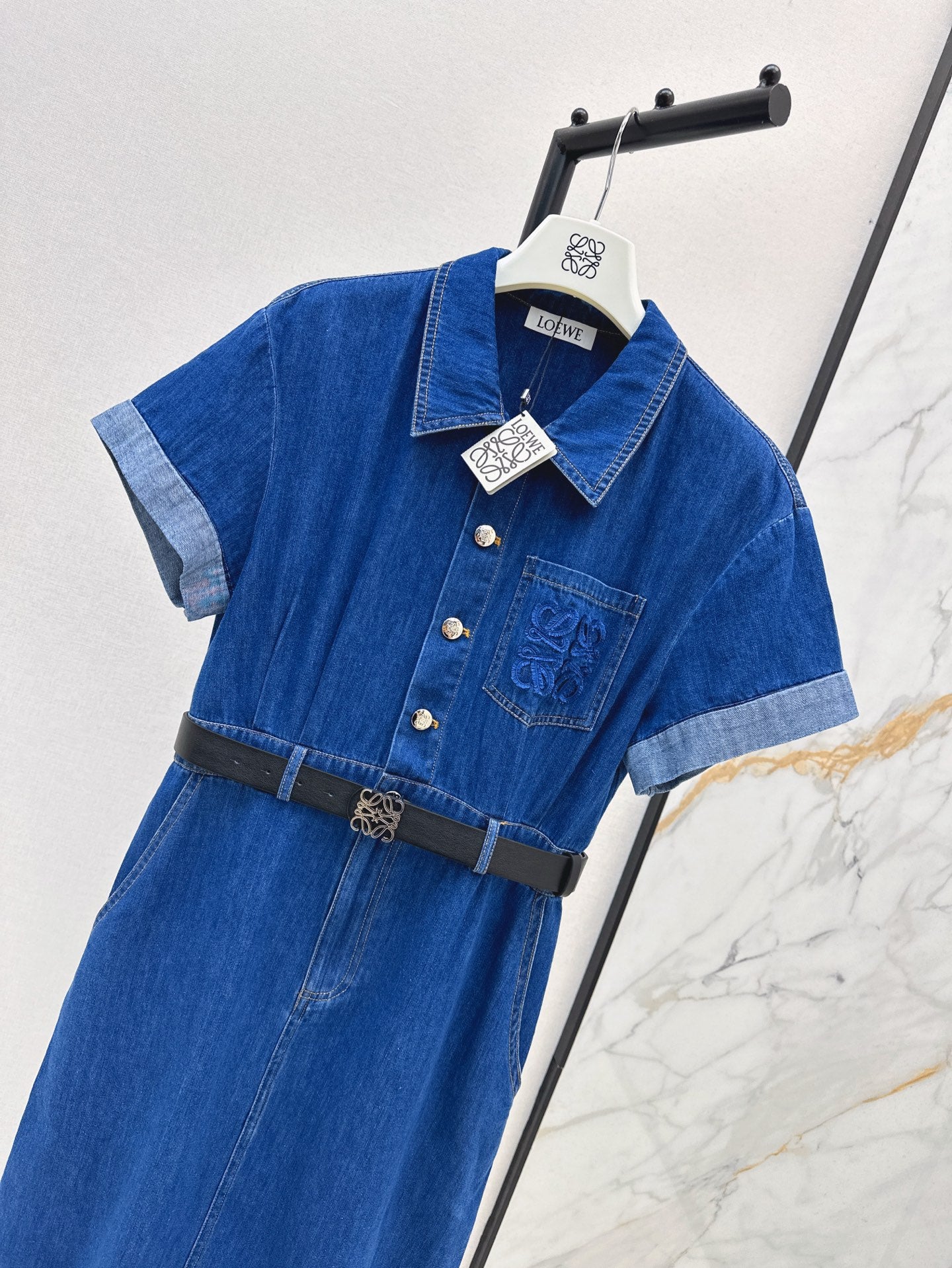 Loe 25ss denim dress
