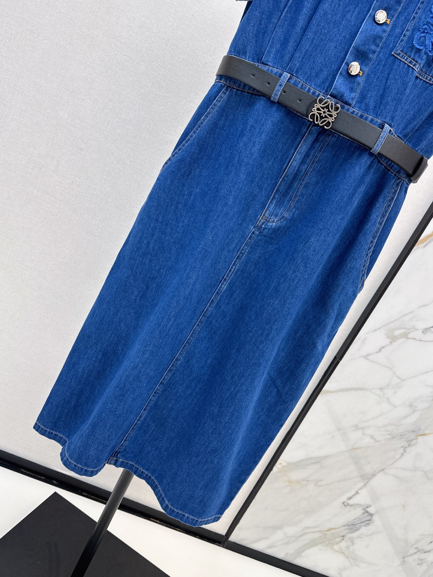 Loe 25ss denim dress