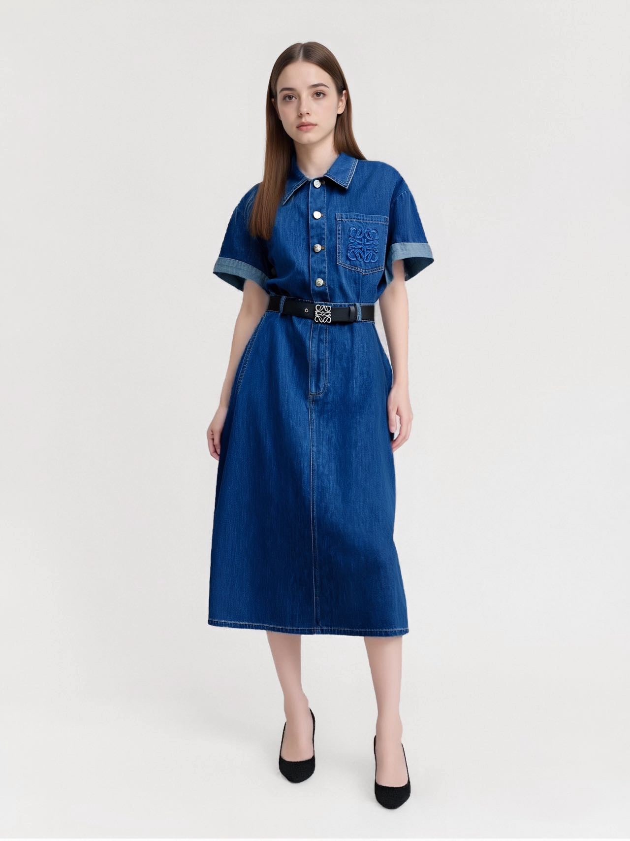 Loe 25ss denim dress