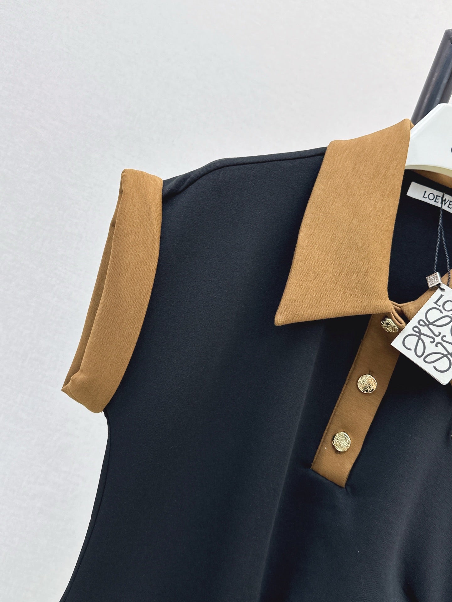 Loe 25ss lapel dress