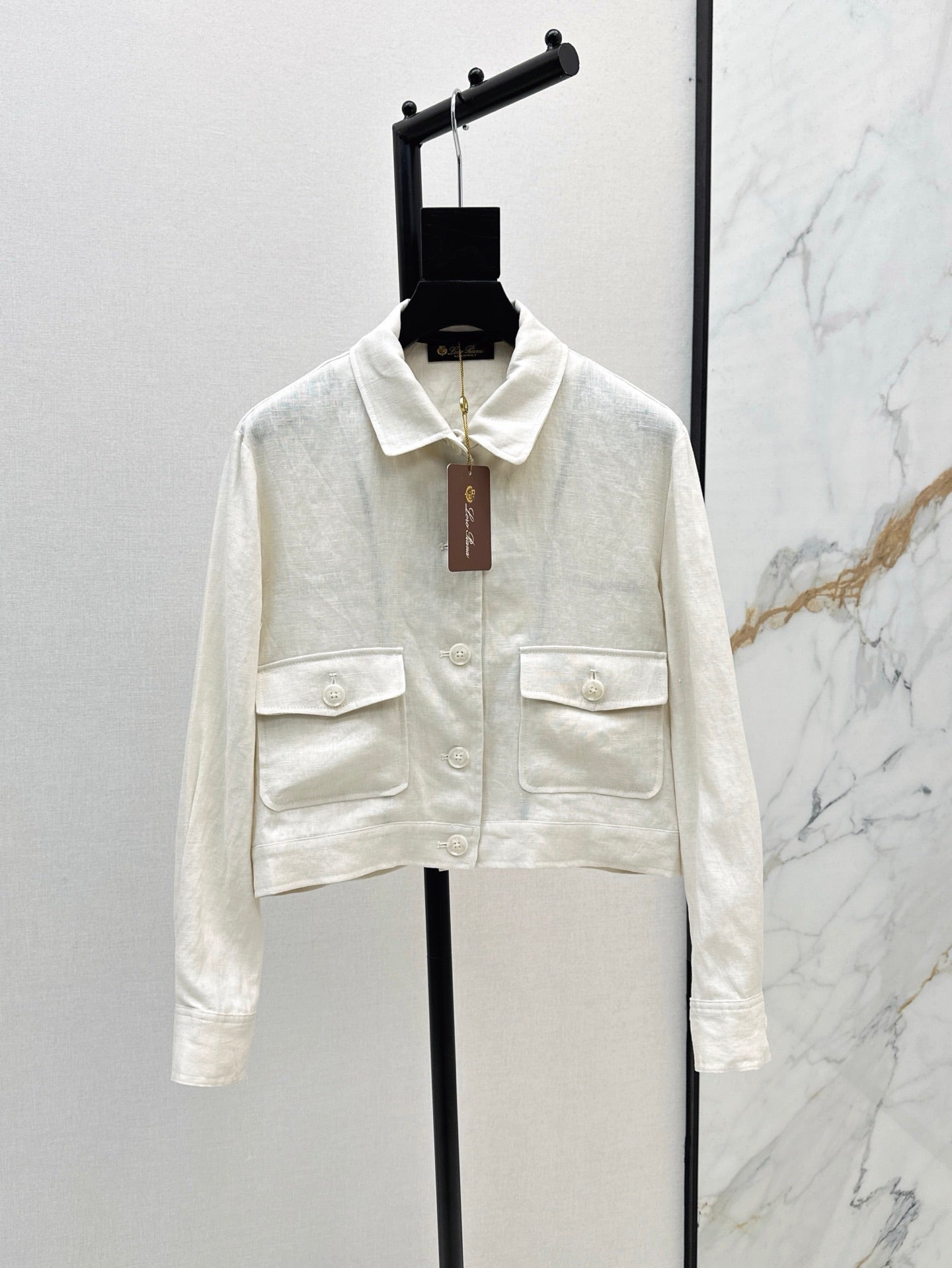 Loro 25ss Linen jacket