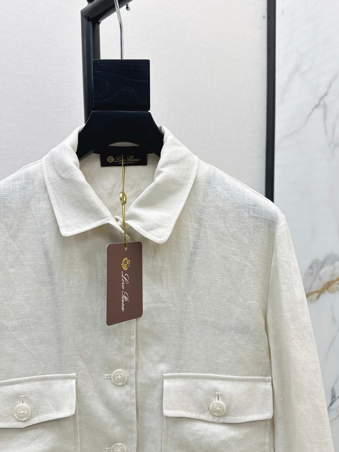 Loro 25ss Linen jacket