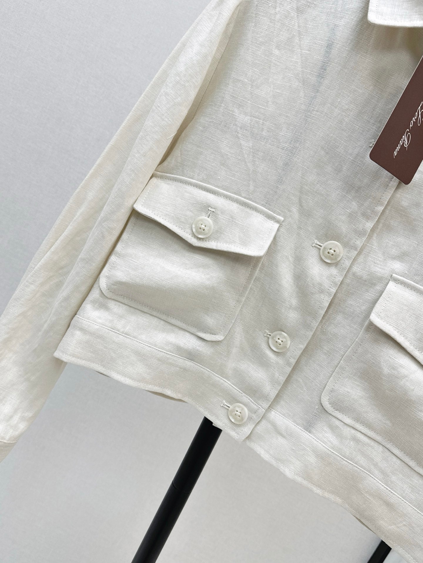 Loro 25ss Linen jacket