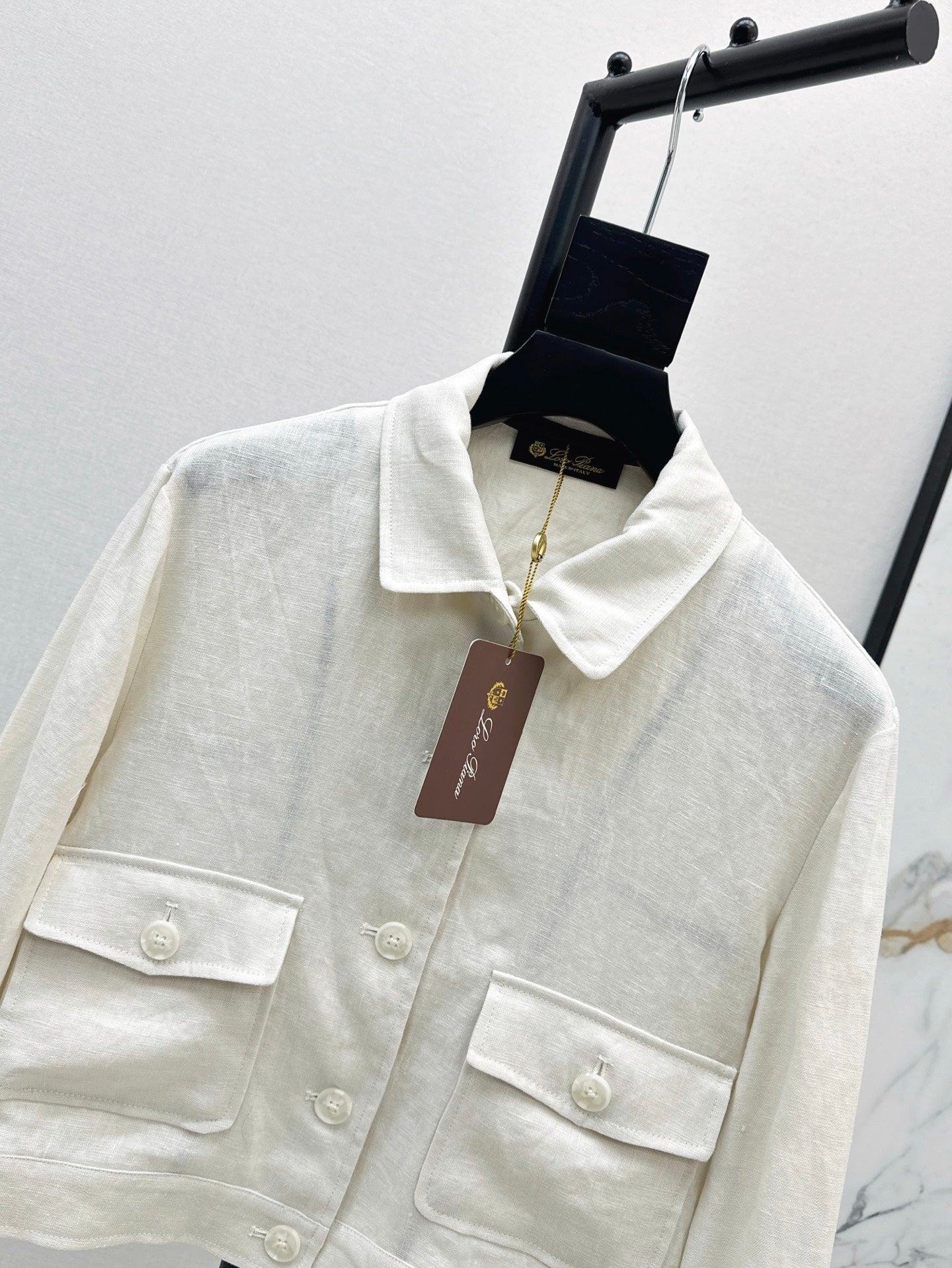 Loro 25ss Linen jacket