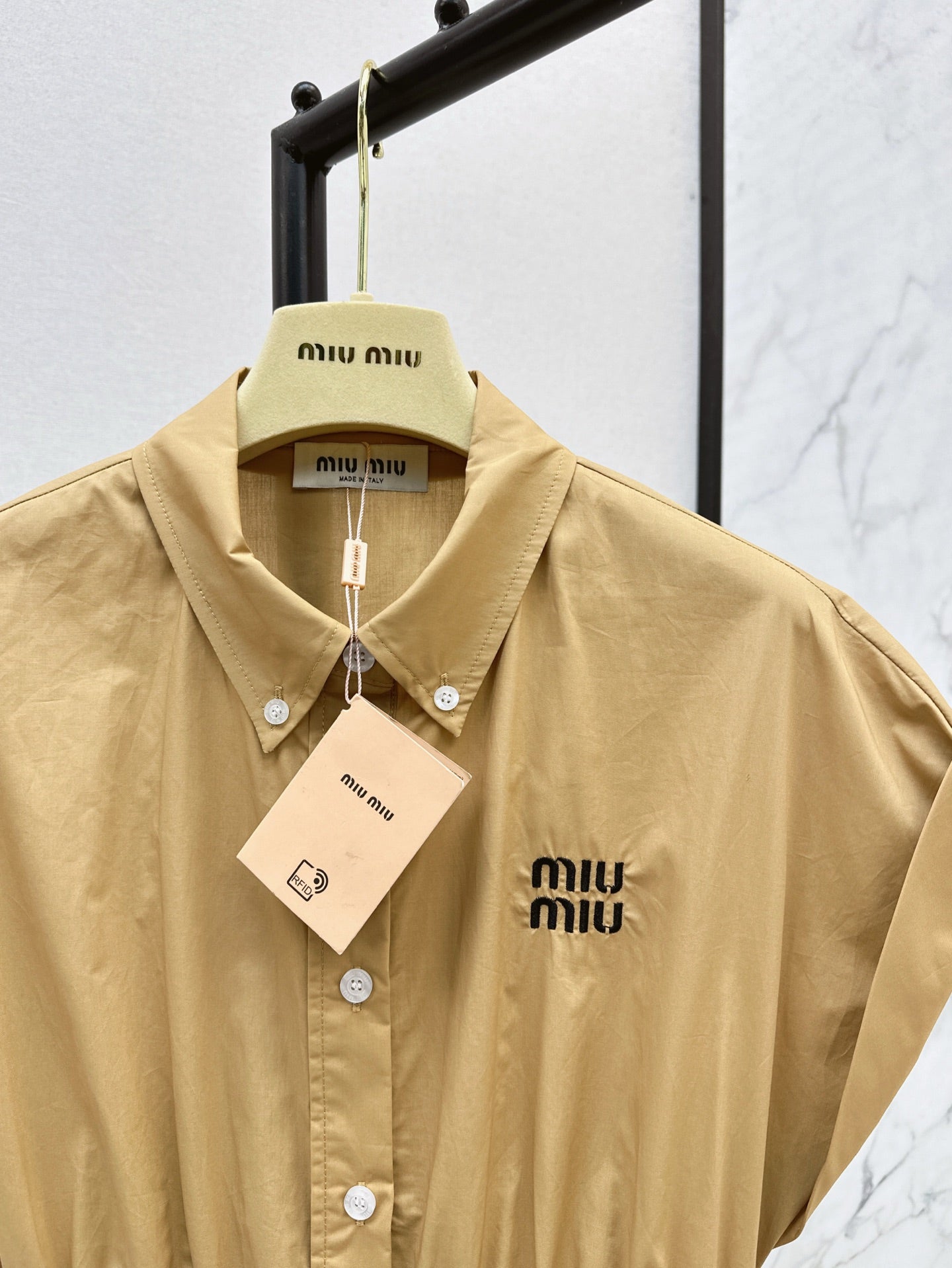 Miu 25ss shirt dress