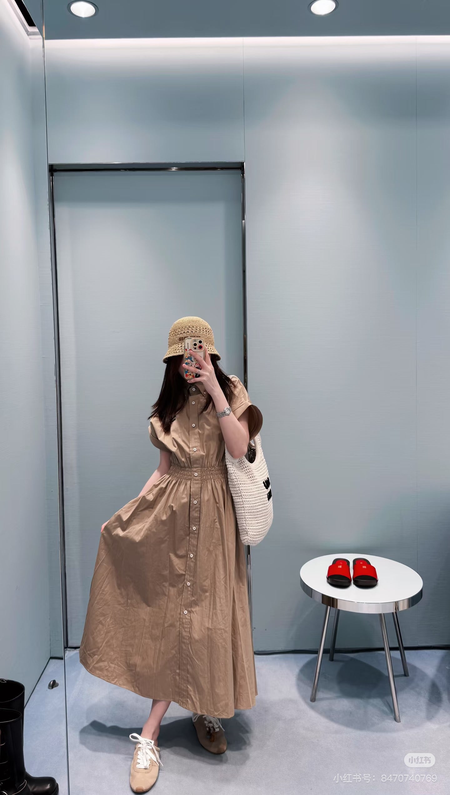 Miu 25ss shirt dress