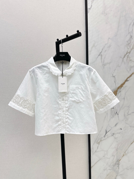 Celi 25ss lace shirt