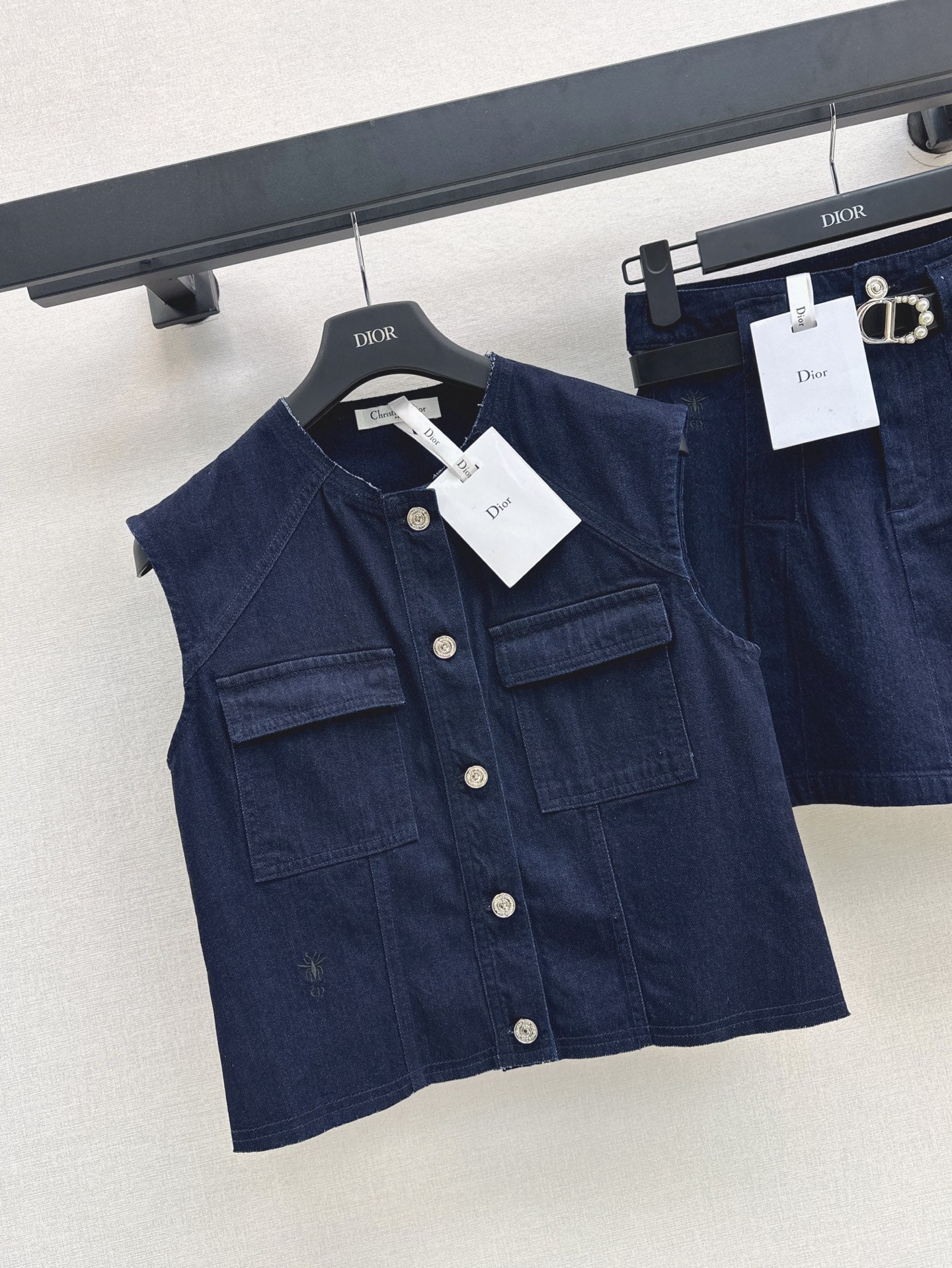 CD 25ss denim vest
